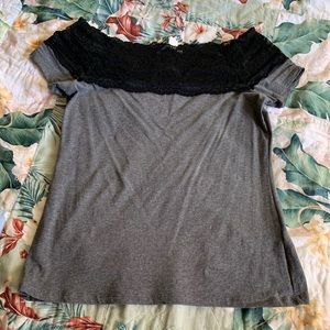 H&M Over the shoulder top
